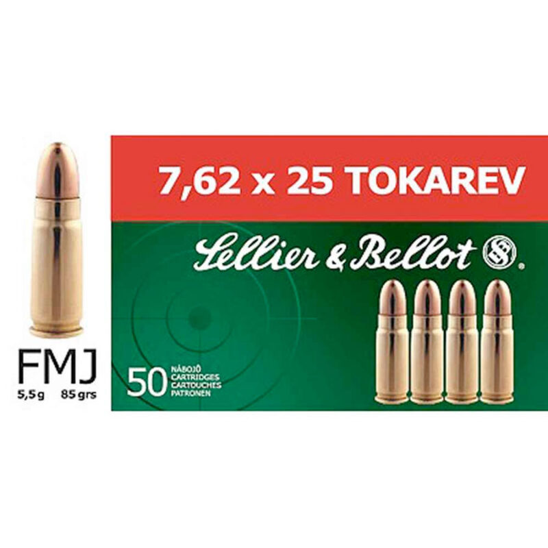 Kal. 7.62 x 25 Sellier & Bellot